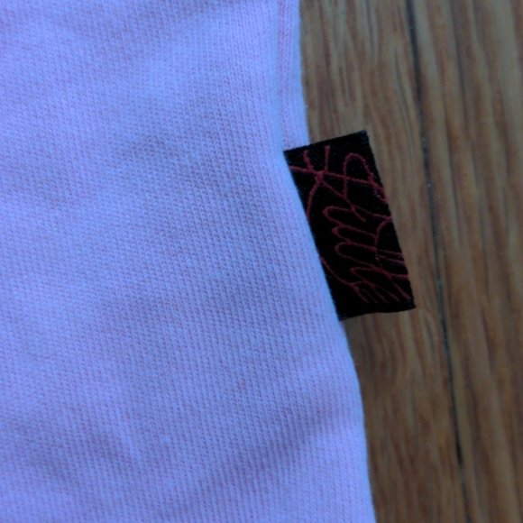 KLUTE FAIRY FAERIE DISTRESSED TANK TOP CUTOFF PINK FESTIVAL XS Y2K FAIRYCORE - Picture 3 of 6